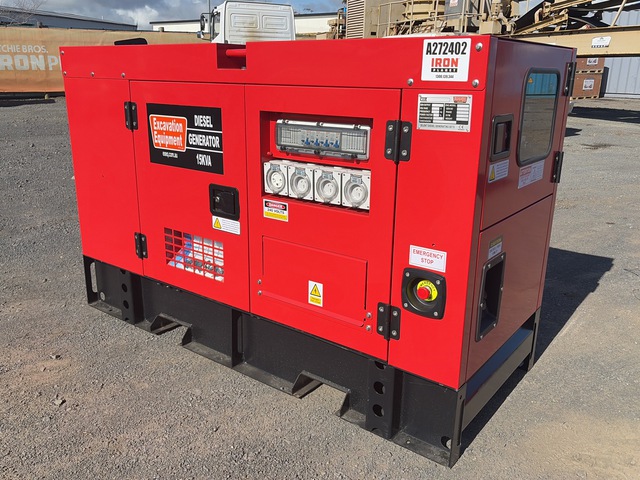 2025 EXEQ 15-1 15 kW Skid-Mounted Generator Set (Unused) 2025 EXEQ 15-1 15 kW Skid-Mounted Generator Set (Unused)