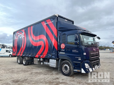 2022 UD CD 25 360 6x2 Curtain Side Truck