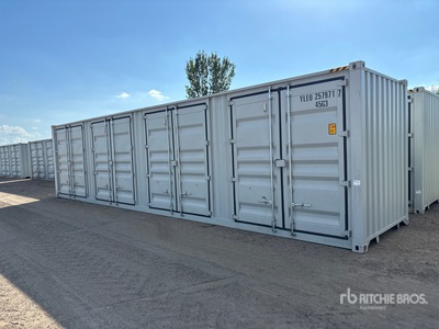 2026 40 ft High Cube Multi-Door Storage Container