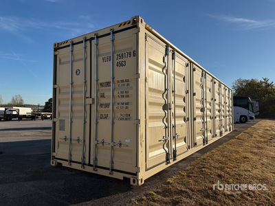 2026 40 ft High Cube Multi-Door Storage Container