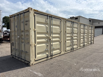 2026 40 ft High Cube Multi-Door Storage Container