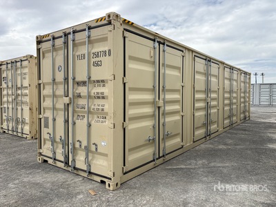 2026 40 ft High Cube Multi-Door Storage Container