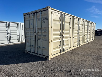 2026 40 ft High Cube Multi-Door Storage Container