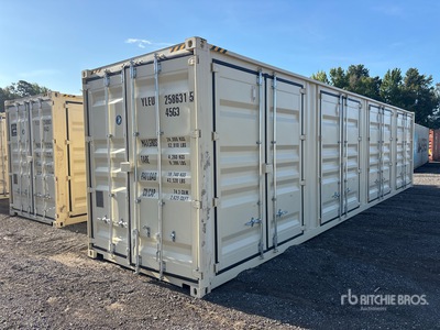 2026 40 ft High Cube Multi-Door Storage Container