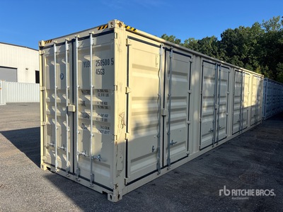 2026 40 ft High Cube Multi-Door Storage Container
