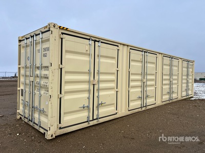 2026 40 ft High Cube Multi-Door Storage Container