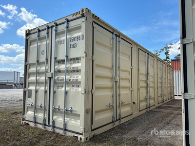 2026 40 ft High Cube Multi-Door Contenedor de almacenamiento