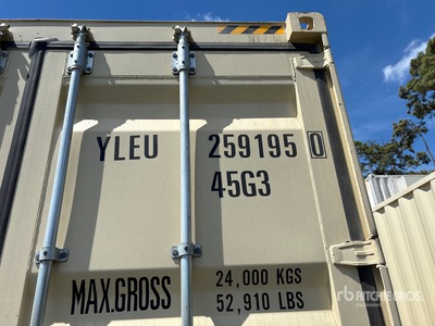 2026 One-Way High Cube Multi-Door Storage Container