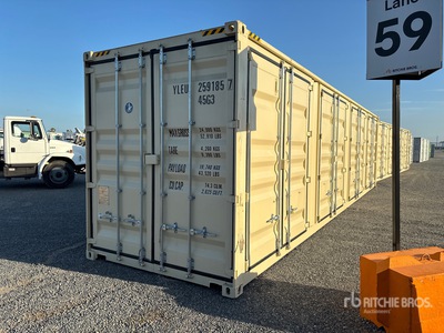 2026 40 ft High Cube Multi-Door Storage Container