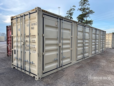 2026 40 ft High Cube Multi-Door Conteneur de stockage