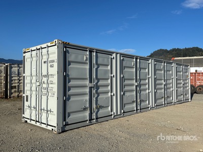 2026 40 ft High Cube Multi-Door Storage Container