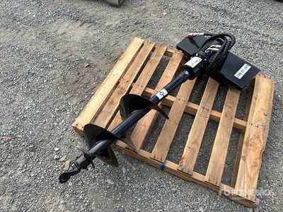 2026 GIYI 12 in Mini Skid Steer Auger (Unused)