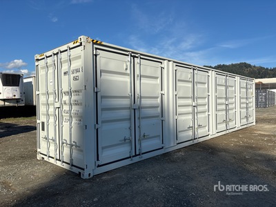 2026 40 ft High Cube Multi-Door Storage Container