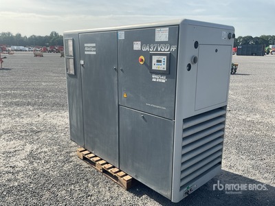 2005 Atlas Copco GA37VSD 6.78 m3/min Electric Air Compressor