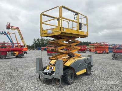 2016 Haulotte Compact 10DX 4x4 Diesel Scissor Lift