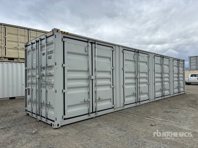 2026 40 ft High Cube Multi-Door Storage Container