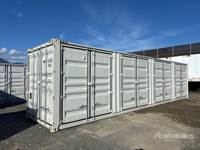 2026 40 ft High Cube Multi-Door Storage Container