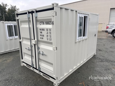 2026 10 ft Multi-Door H 6'6" W 6' Container per stoccaggio (Unused)