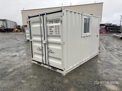 2026 Multi-Door H 7'4" L 11' W 6'8" Container per stoccaggio (Unused)