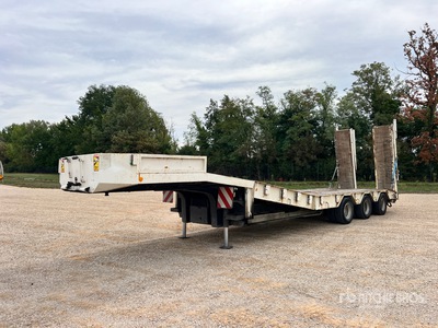 1992 Masso Original Tri/A Semi-Remorque Porte Engin Góndola