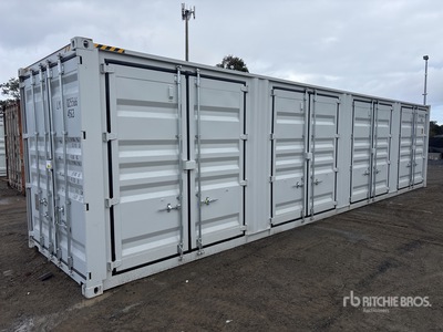 2026 40 ft High Cube Multi-Door Storage Container