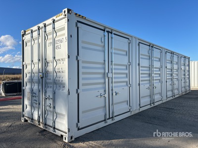 2026 40 ft High Cube Multi-Door Storage Container