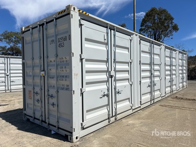 2026 40 ft High Cube Multi-Door Container per stoccaggio