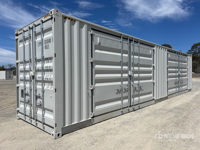2026 40 ft High Cube Multi-Door Storage Container