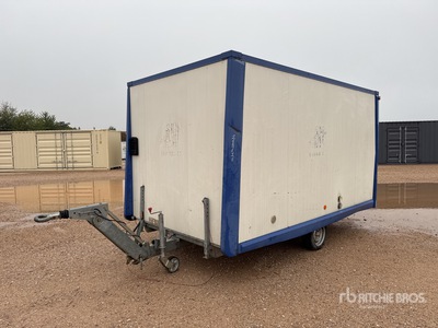 CNSE Abri Sur Roues 1 Essieu S/A Roadwork Cabin