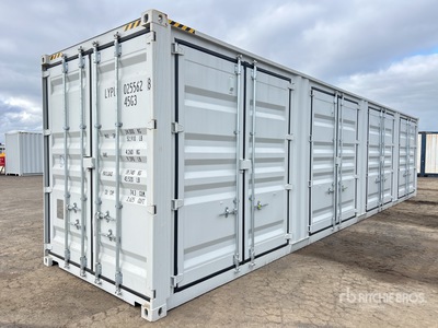 2026 40 ft High Cube Multi-Door Storage Container