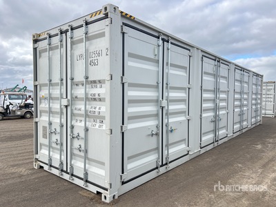 2026 40 ft High Cube Multi-Door Storage Container