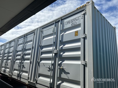 2026 40 ft High Cube Multi-Door Storage Container