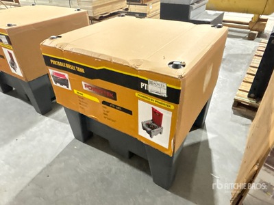 2026 Powertek PTP-440L 440 L Portable Poly Diesel Fuel Tank (Unused)