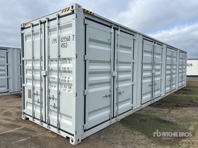 2026 40 ft High Cube Multi-Door Storage Container