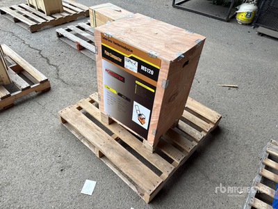 2026 Powertek MS120 Vibratory Plate Compactor (Unused)
