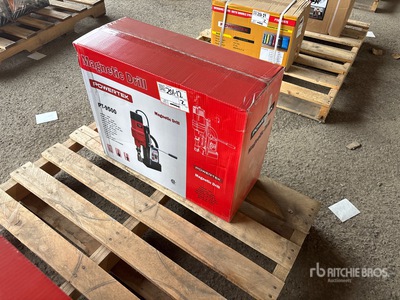 2026 Powertek PT9500 Magnetic Drill Utensili (Unused)
