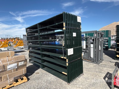 Quantity of (24) 2026 RanchMaster MCM12 12 ft x 4 ft Steel Livestock Gate (Unused)