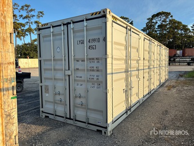 2026 40 ft High Cube Multi-Door Conteneur de stockage