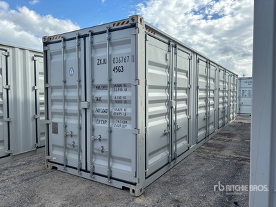 2026 40 ft High Cube Multi-Door Conteneur de stockage