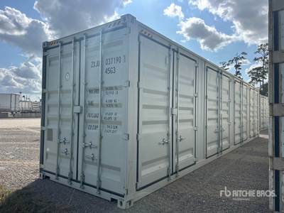 2026 40 ft High Cube Multi-Door Conteneur de stockage