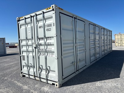 2026 40 ft High Cube Multi-Door Conteneur de stockage