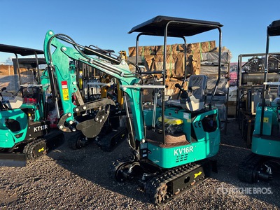 2026 CFG KV16R Mini Excavator (Unused)