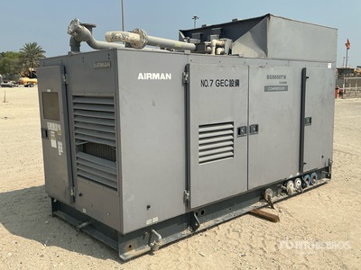 Airman SGS650TW Skid-Mounted Air Compressor