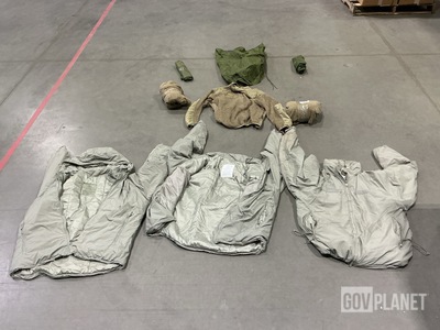 (29) Clothing Bags, (6) Extreme Cold Weather Parkas & Assorted Items
