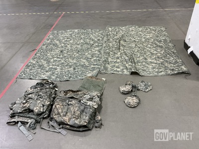 (28) Canteen Pouches, (4) Parkas, (6) Parkas & Assorted Items