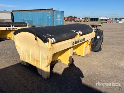 Fisher Poly Caster Salt Spreader - Fits Truck