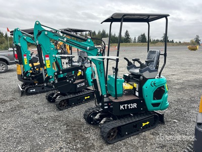 2026 CFG KT13R Mini Excavator (Unused)