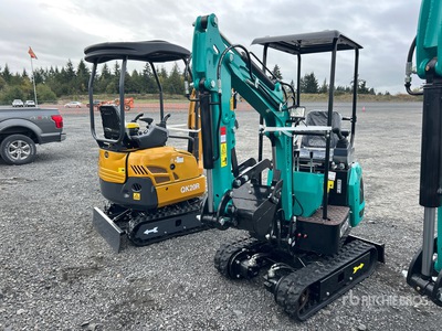 2026 CFG KT13R Mini Excavator (Unused)