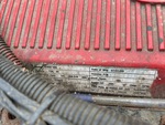 Engine with Emission Label