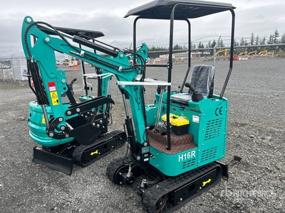 2026 CFG H16R Mini Excavator (Unused)